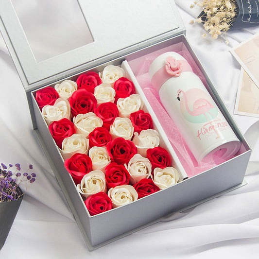 Creative Soap Rose Flower Gift Box